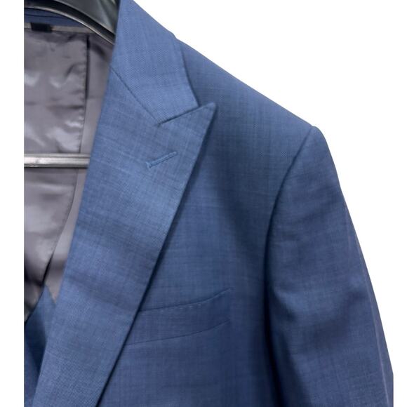 J. Crew Ludlow Classic-fit Suit Italian Stretch Wool Blend in Harbor Blue 42R - Picture 4 of 15